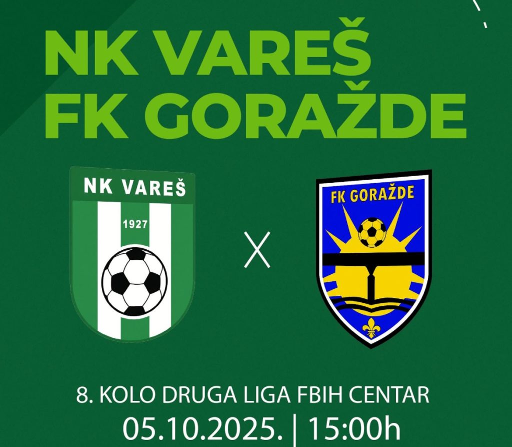 Najava derbija u Župči: NK Vareš dočekuje FK Goražde u 8. kolu Druge lige FBiH