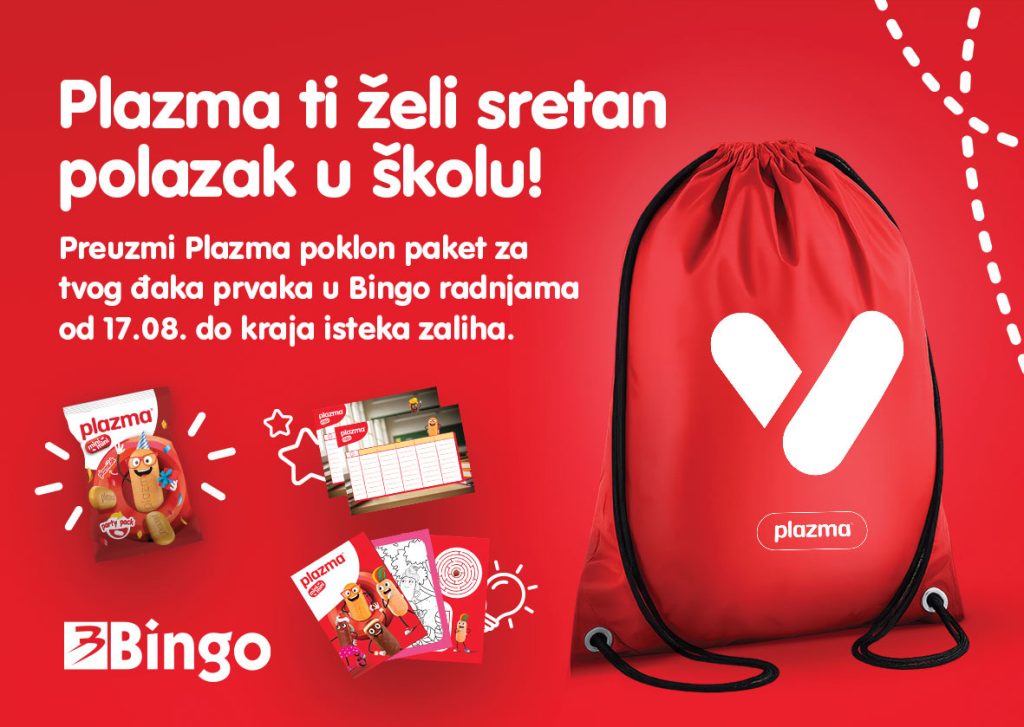 Druga godina akcije „Plazma podržava đake prvake“: 30.000 novih osmijeha na početku školske godine