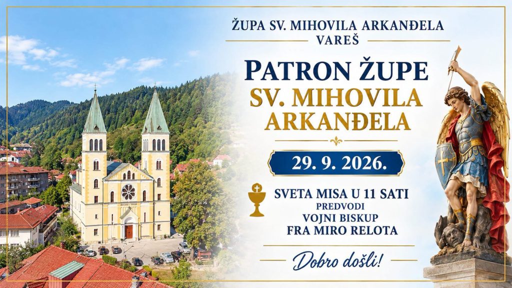 Župa Vareš proslavlja patrona: Središnje misno slavlje 29. septembra